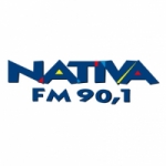 Logo da emissora Rádio Nativa 90.1 FM