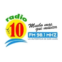 Radio 10 98.1 FM - San Juan / SJU - Argentina | Radios.com.br